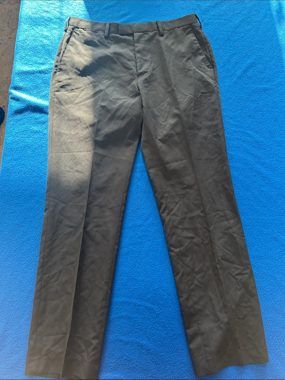 Louis Raphael Men's Dark Gray Dress Pants